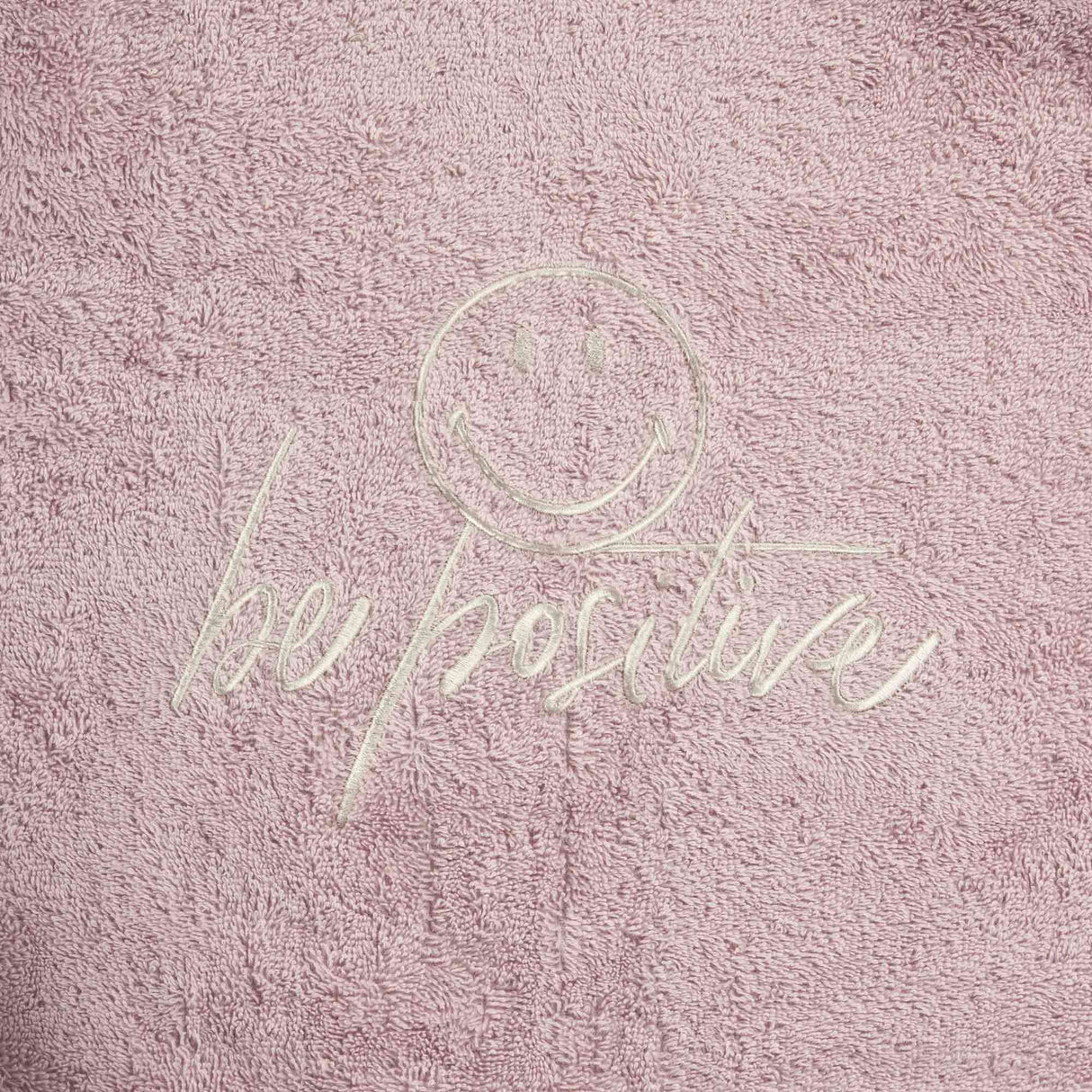 Accappatoio con Cappuccio in Spugna di Cotone - Be Positive