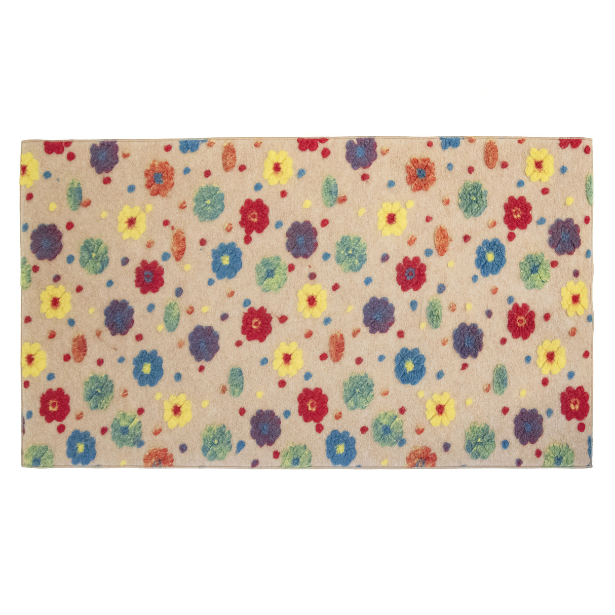 Tappeto Arredo in Lana Soffiata - Spring