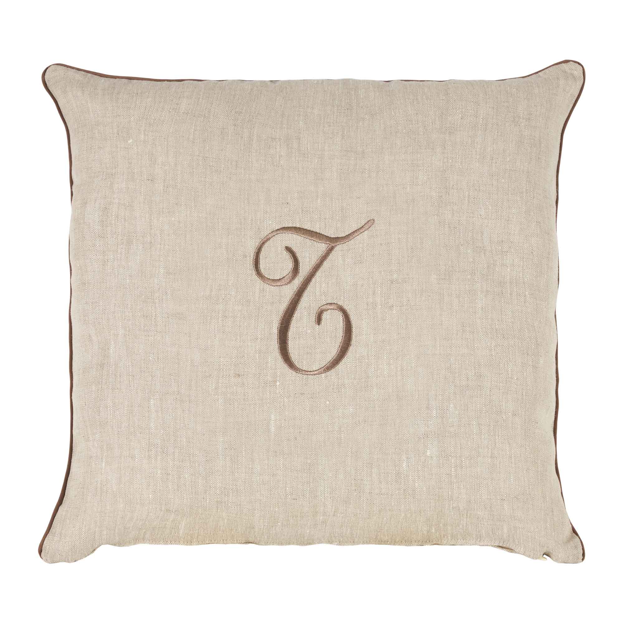 Cuscino Arredo in Lino Con Cifre - Santiago