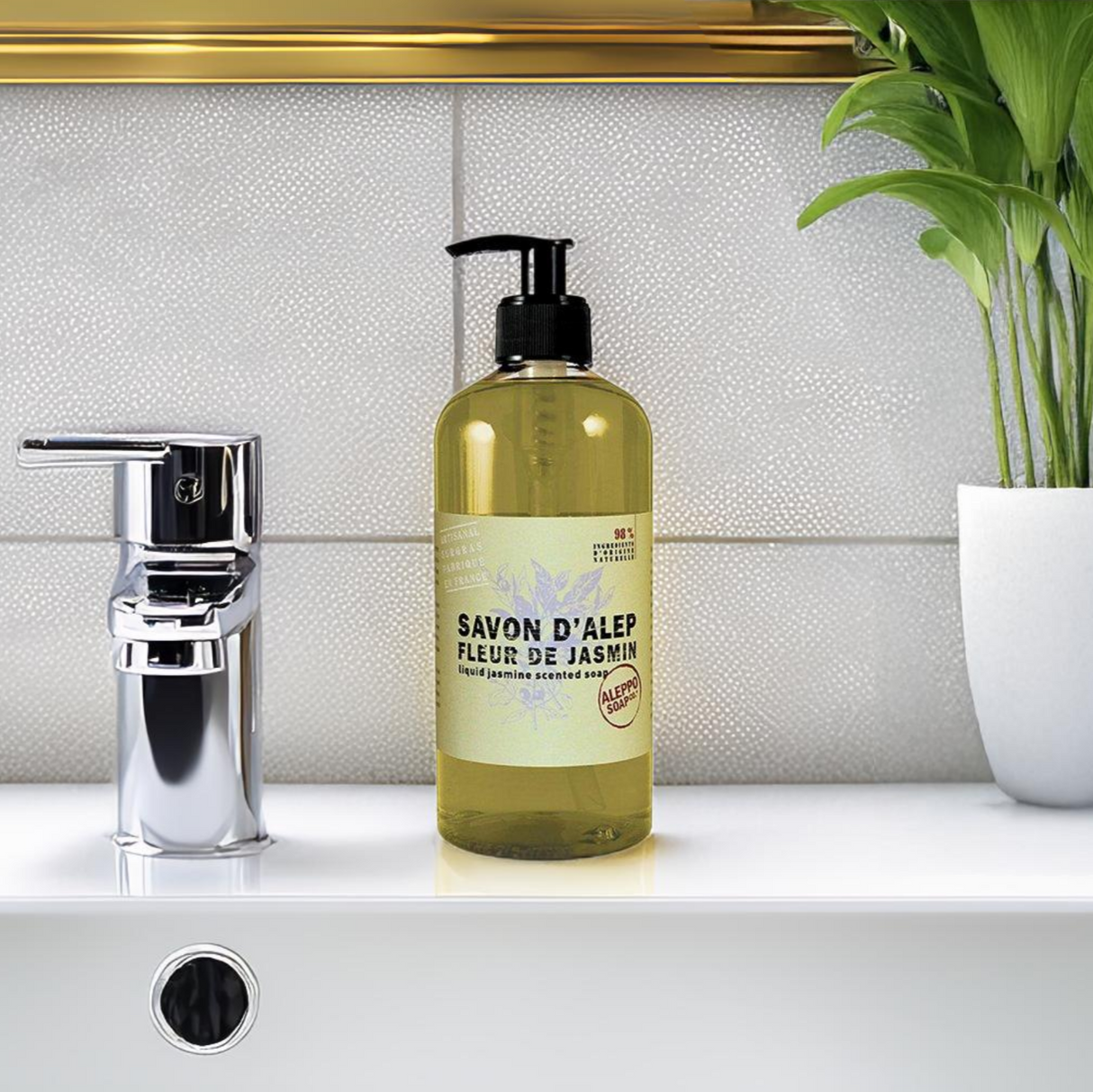 Sapone Liquido d'Aleppo ai Fiori di Gelsomino - Tadé