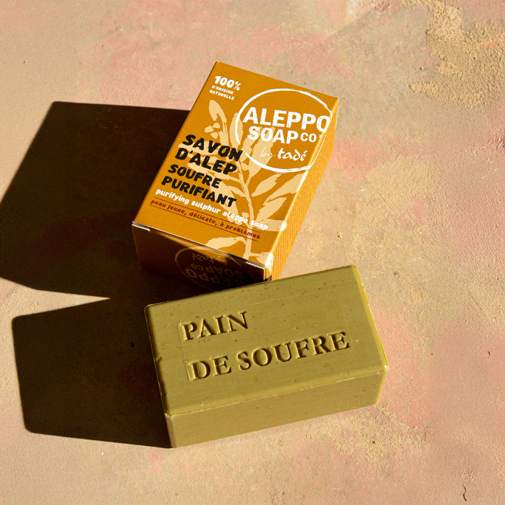 Sapone Surgras con Alloro e Fiore di Zolfo - Pain de Soufre