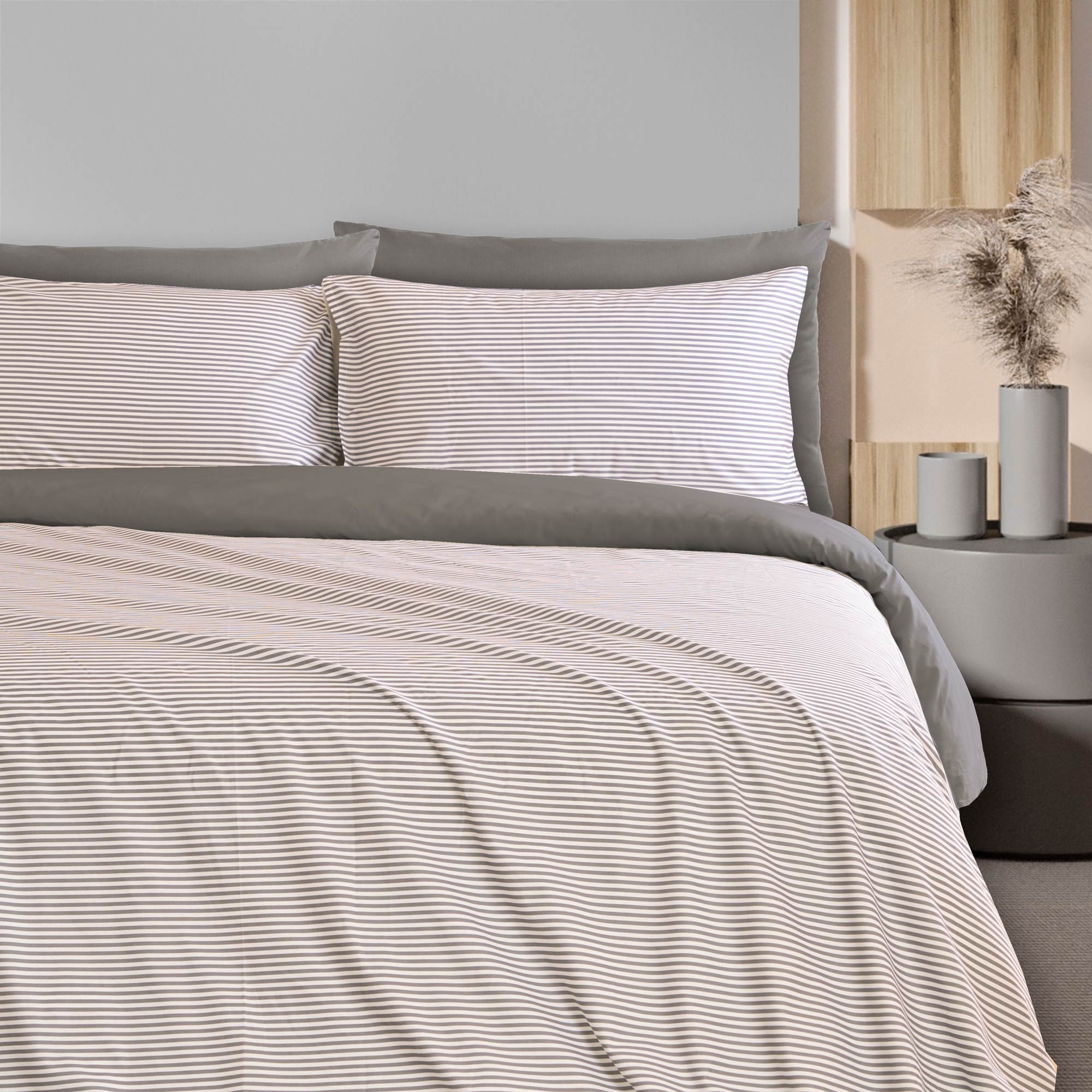 Parure Copripiumino in Puro Cotone Double Face - Tortona Season