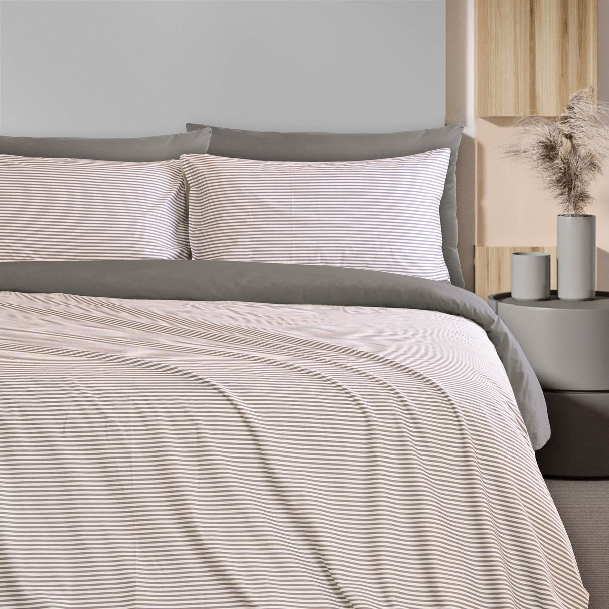 Parure Copripiumino in Puro Cotone Double Face - Tortona Season