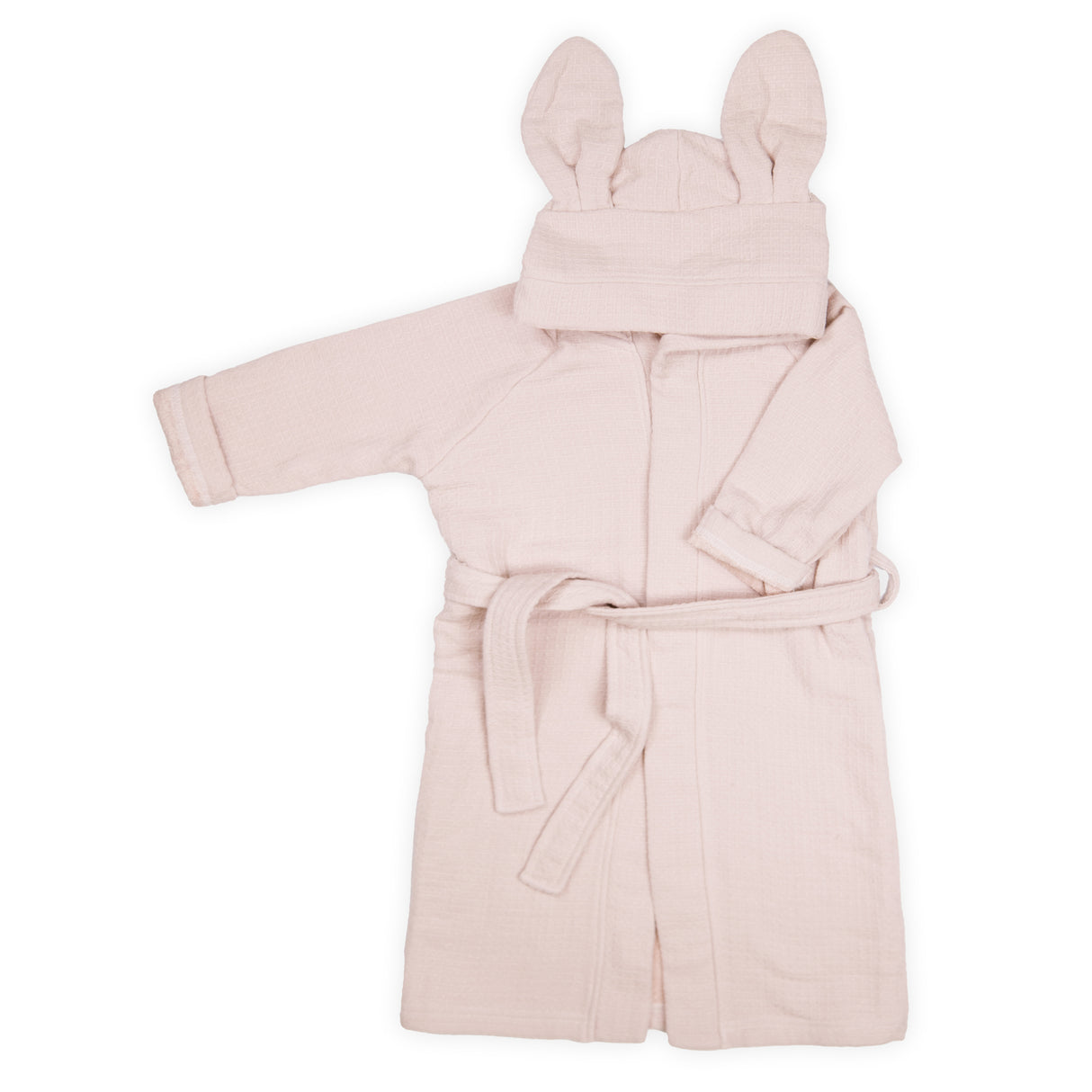 Accappatoio da Bagno Bambino in Spugna di Bambù Organico - Waffle