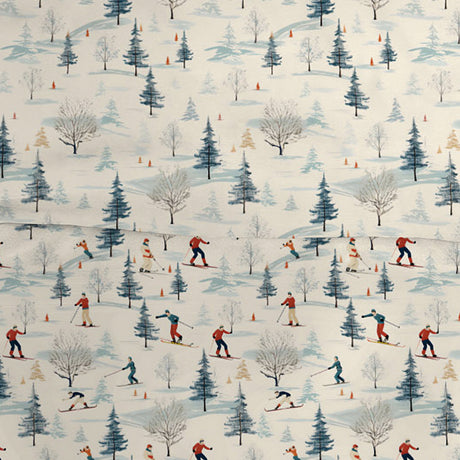 Parure Copripiumino in Percalle di Cotone Doubleface Fantasia Boschi - Vuoristo