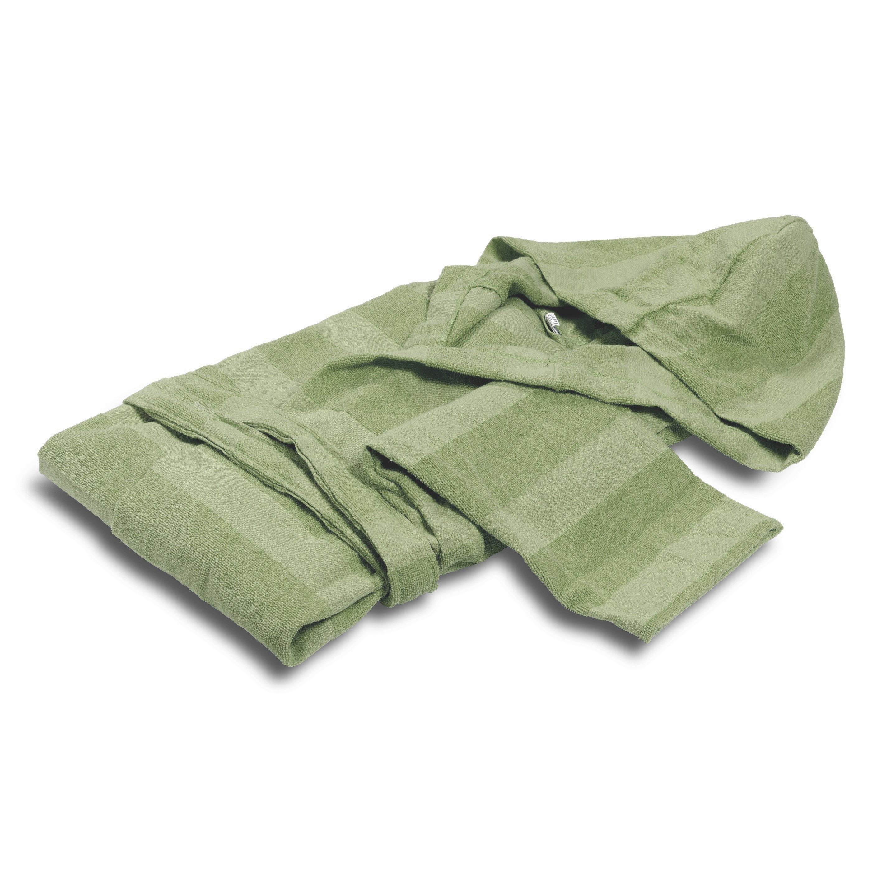 Accappatoio in Spugna di Cotone con Cappuccio - Aria