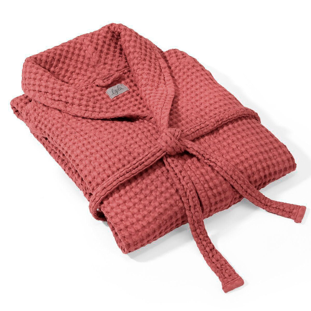 Accappatoio Nido d'Ape in puro Cotone - Jaspy Accappatoio Lisola Small Rosso (Valenza)