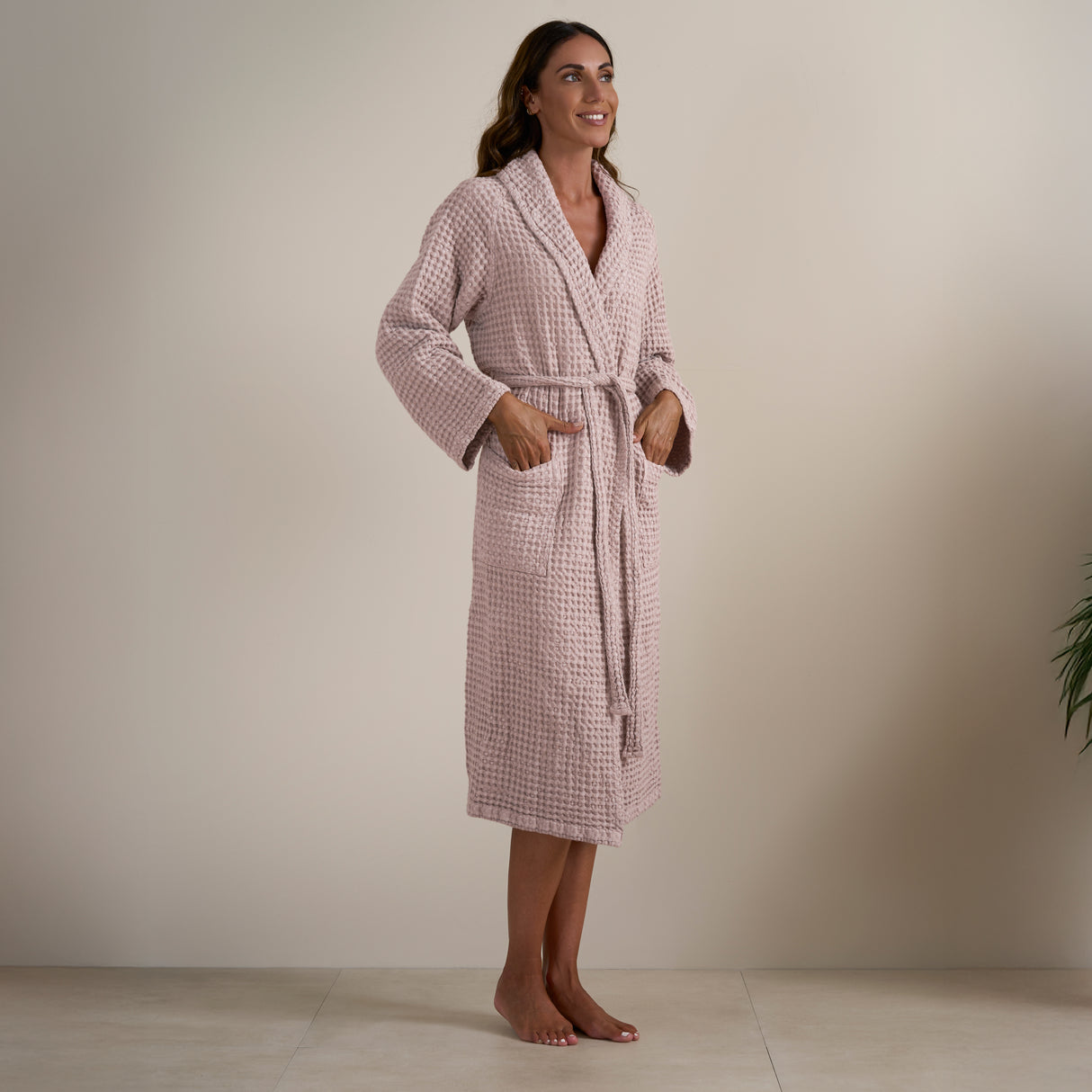 Accappatoio Scialle Nido d'Ape in puro Cotone - Jaspy