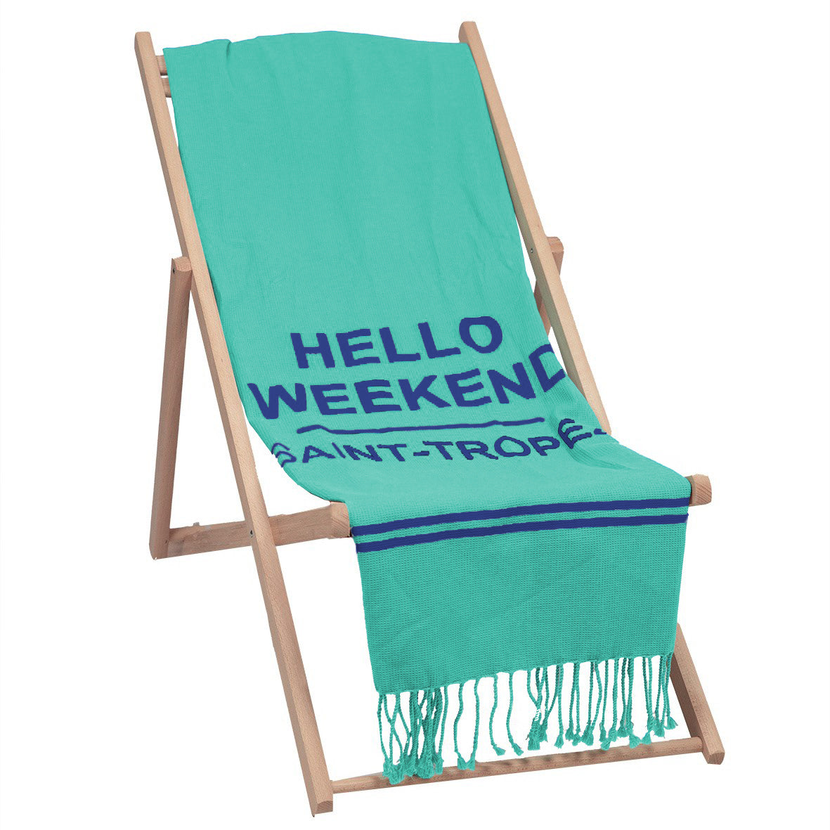 Telo Mare in Puro Cotone Nido D'ape - Hello Weekend