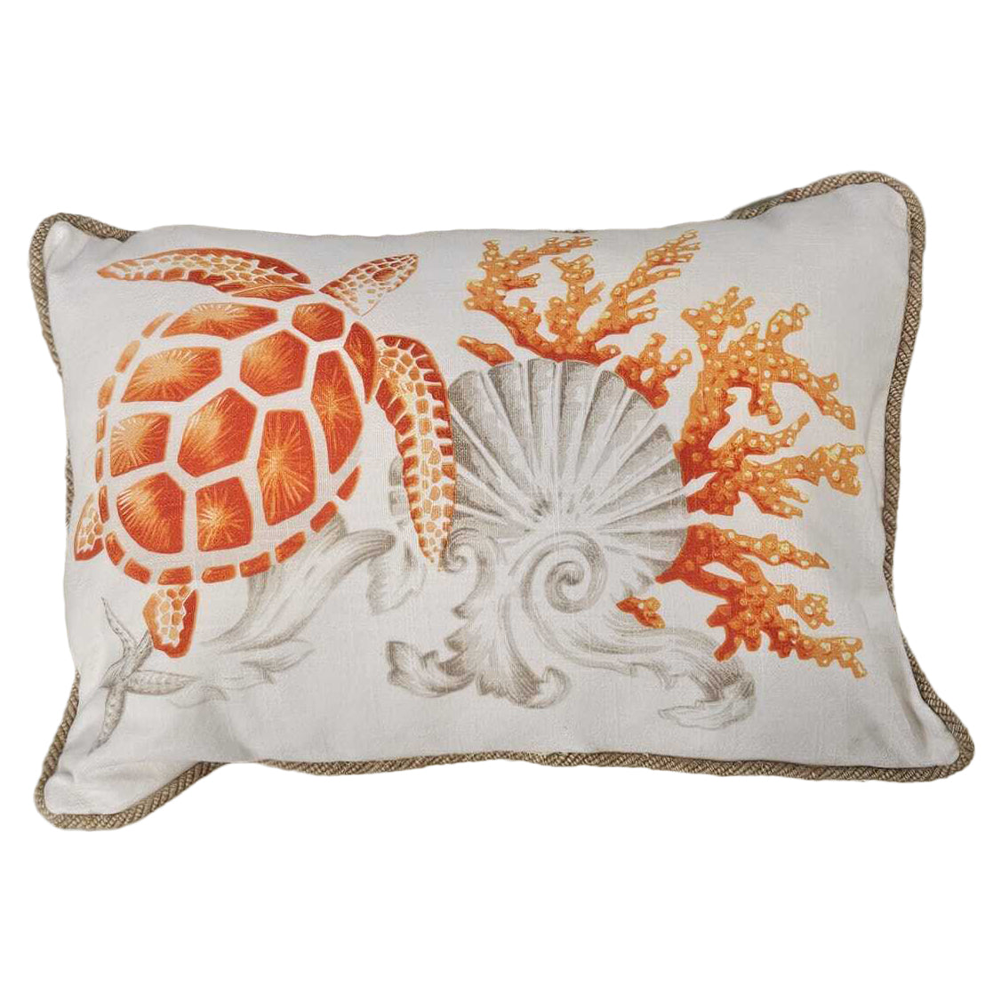 Copricuscino in Velluto Fantasia Marina - Adelaide