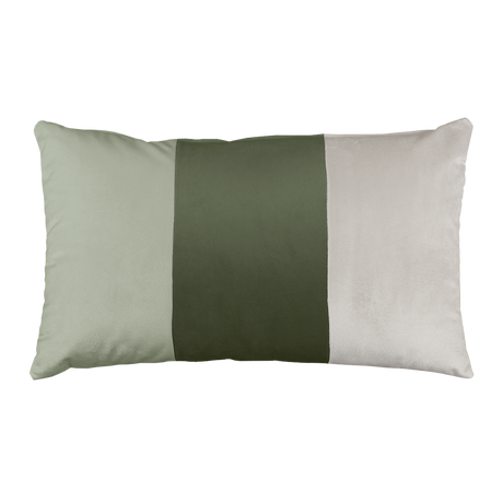 Cuscino in Velluto con Tecnica Patchwork Rettangolare - Arcimboldi Patchwork