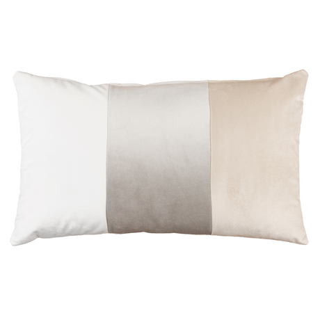 Cuscino in Velluto con Tecnica Patchwork Rettangolare - Arcimboldi Patchwork