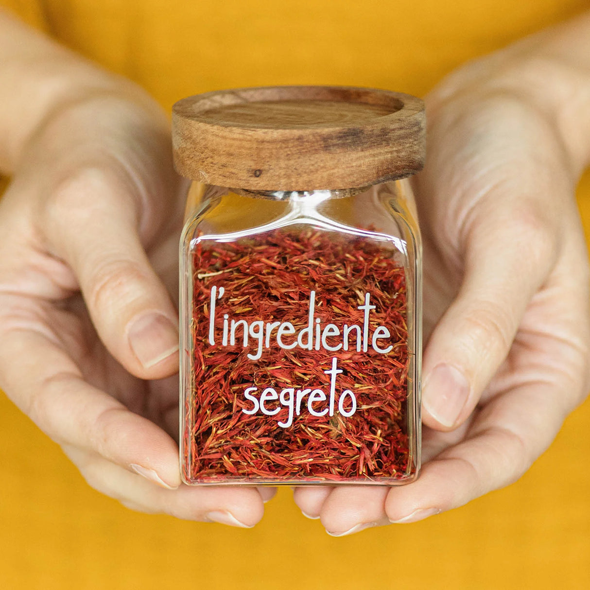 Barattolo in Vetro Borosilicato Serigrafato - L'Ingrediente Segreto