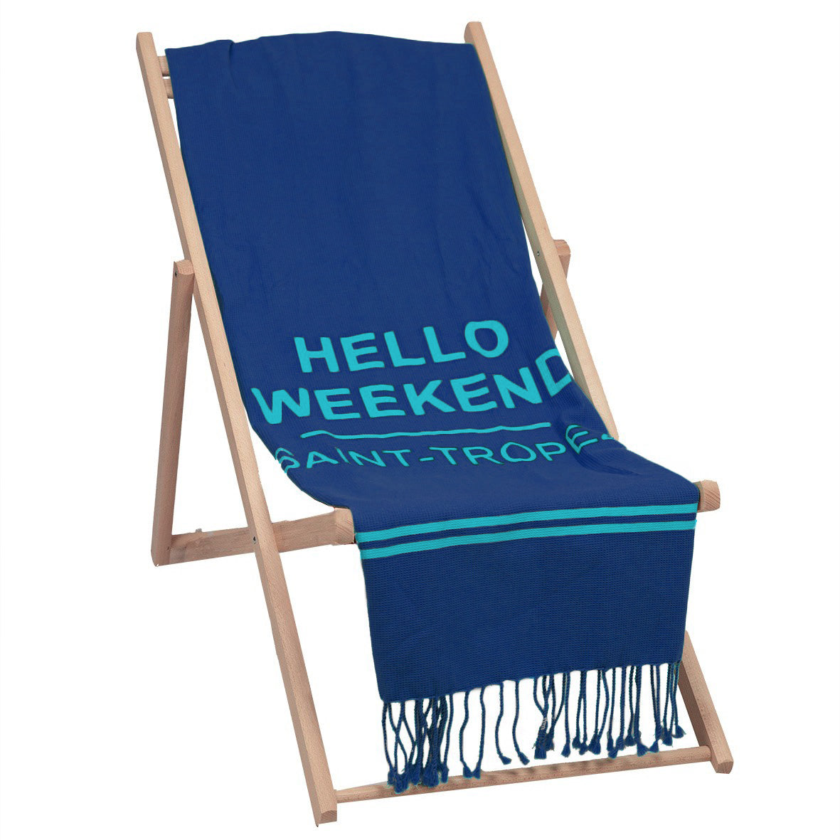 Telo Mare in Puro Cotone Nido D'ape - Hello Weekend