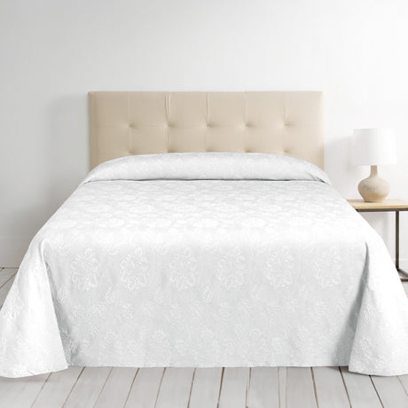 Copriletto in Cotone con Fantasia Jacquard - Barocco