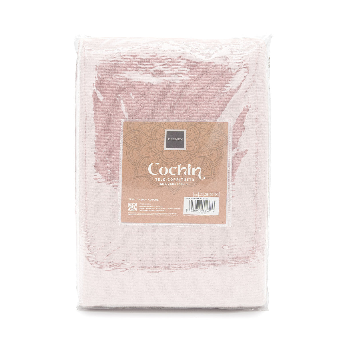 Copriletto in Cotone con Fantasia Rilievo - Cochin