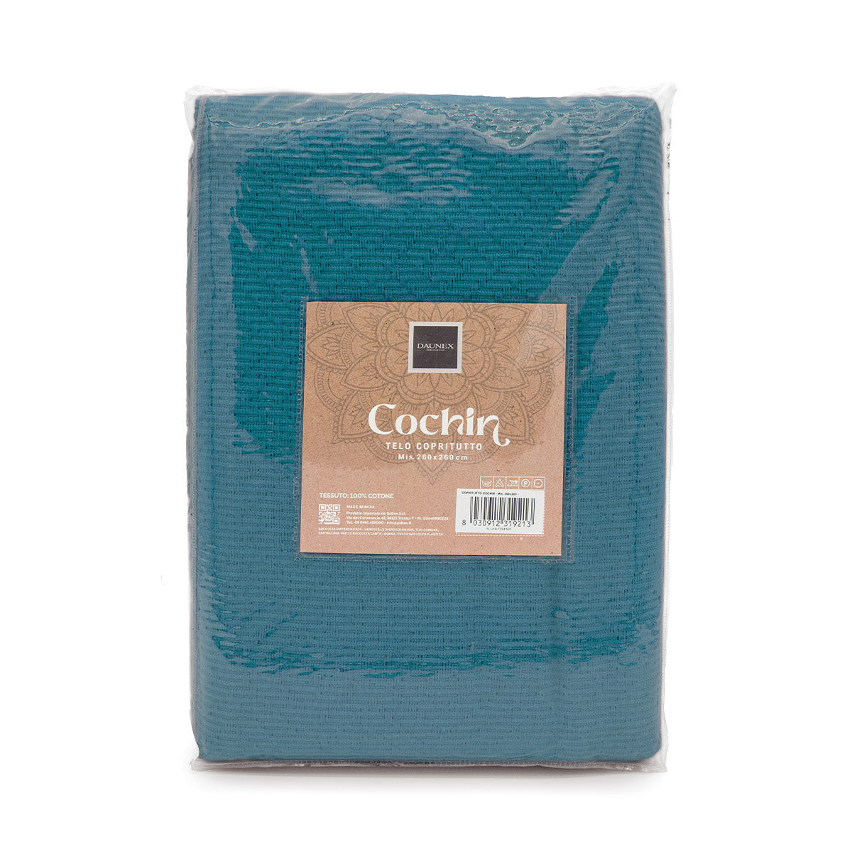 Copriletto in Cotone con Fantasia Rilievo - Cochin