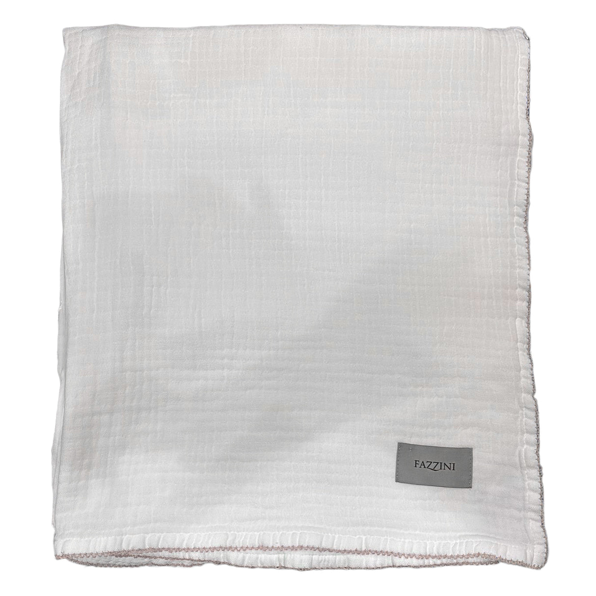 Copertina in Tessuto Jacquard Stonewashed - Crochet