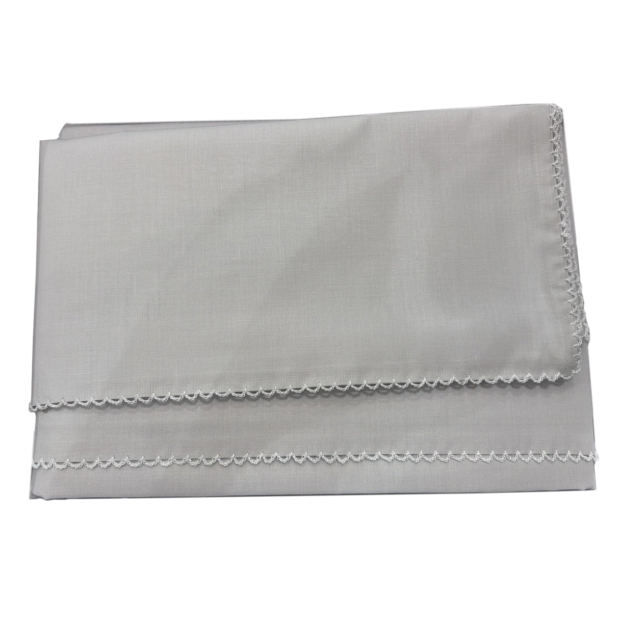 Completo Lenzuoline in Percalle di Cotone - Crochet