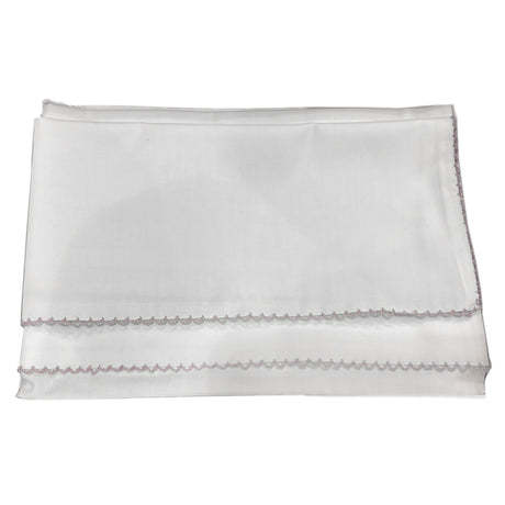 Completo Lenzuoline in Percalle di Cotone - Crochet