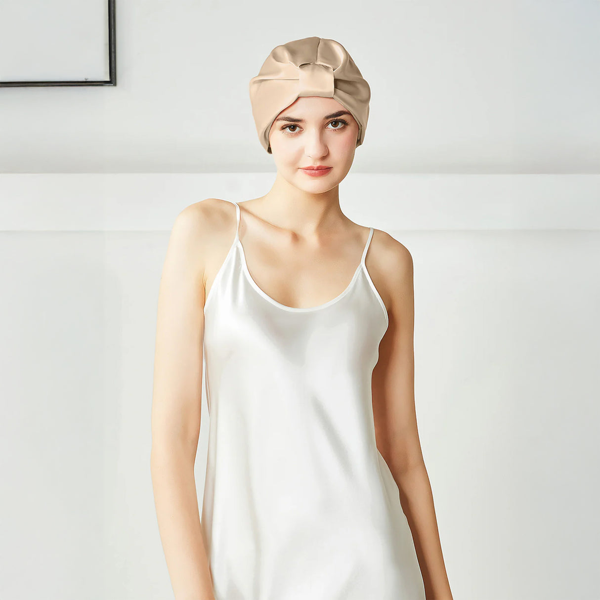 Set Cuffia e Scrunchie in Seta - Polo