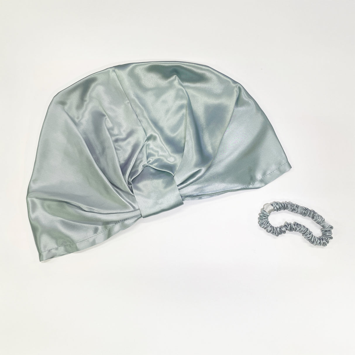 Set Cuffia e Scrunchie in Seta - Polo