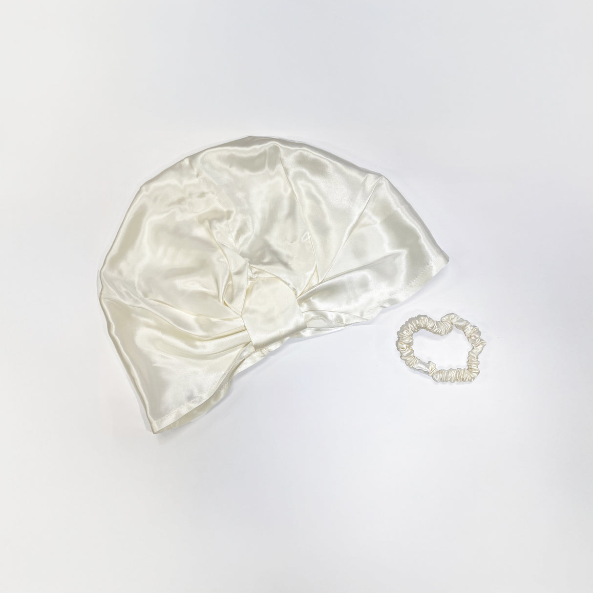 Set Cuffia e Scrunchie in Seta - Polo