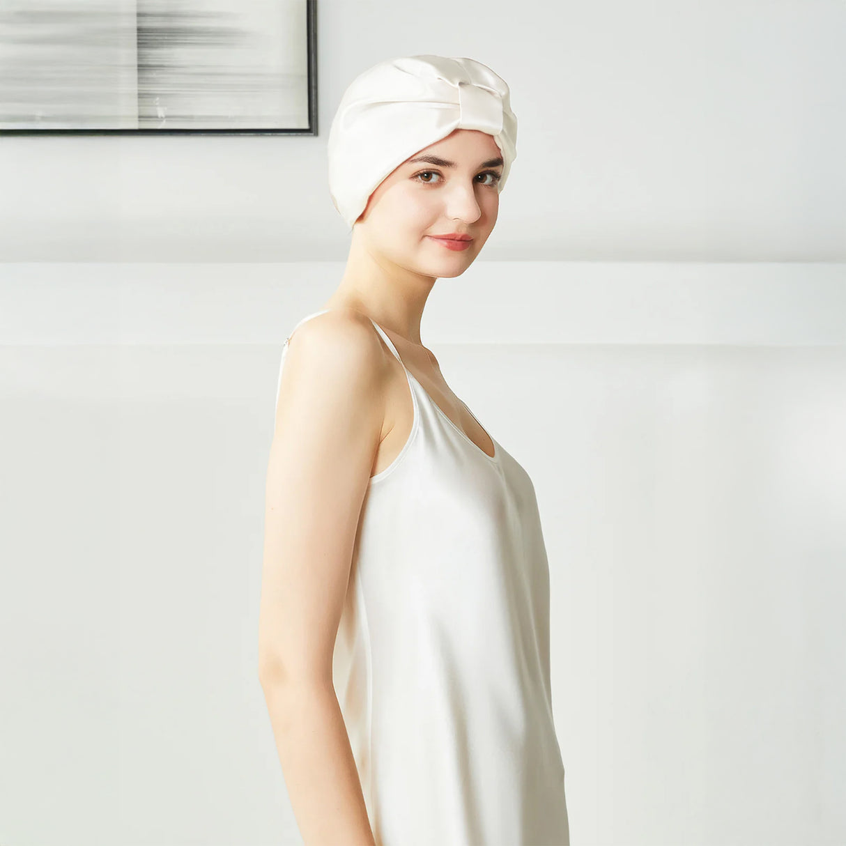 Set Cuffia e Scrunchie in Seta - Polo