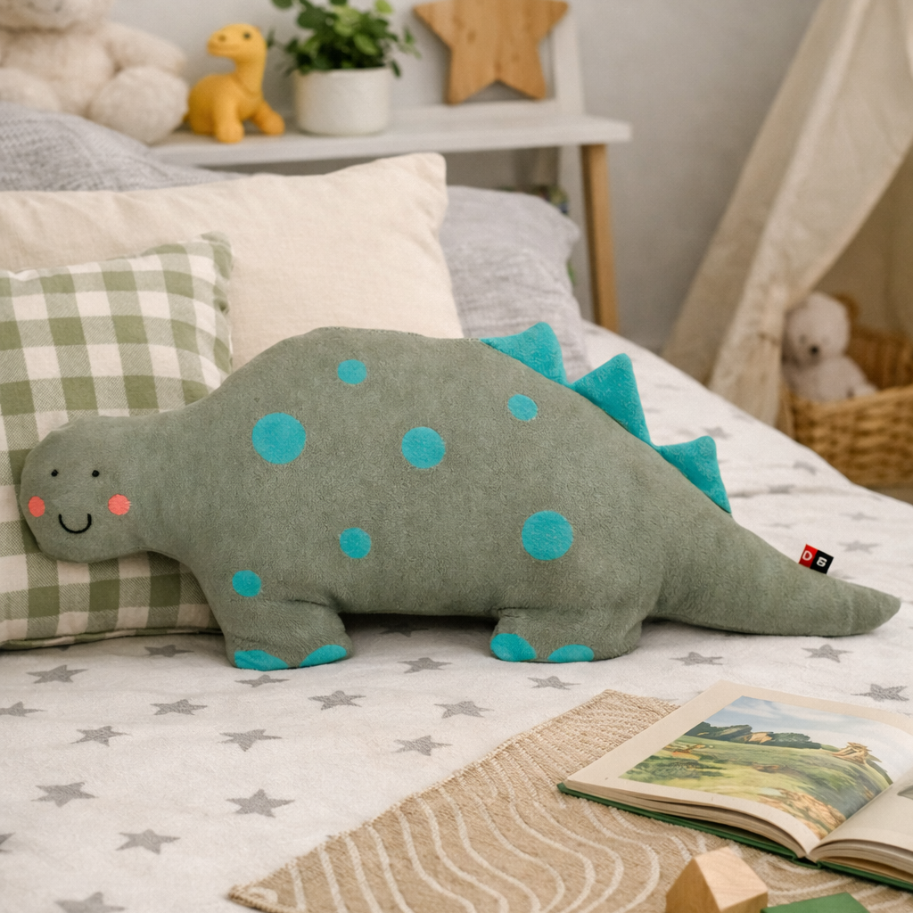 Cuscino in Cotone - Dinosauro