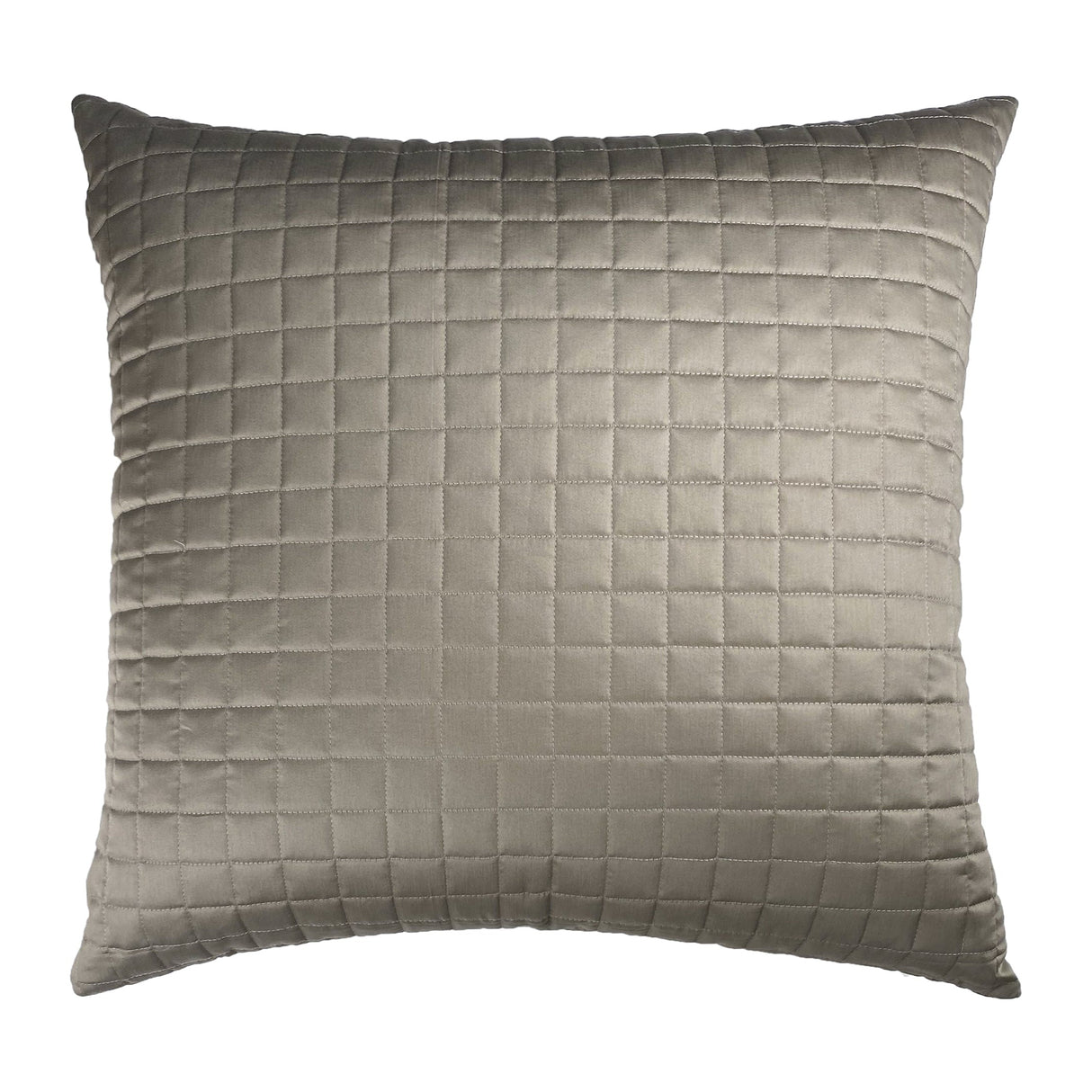 Cuscino in Raso di Cotone con Trapuntatura - Gea