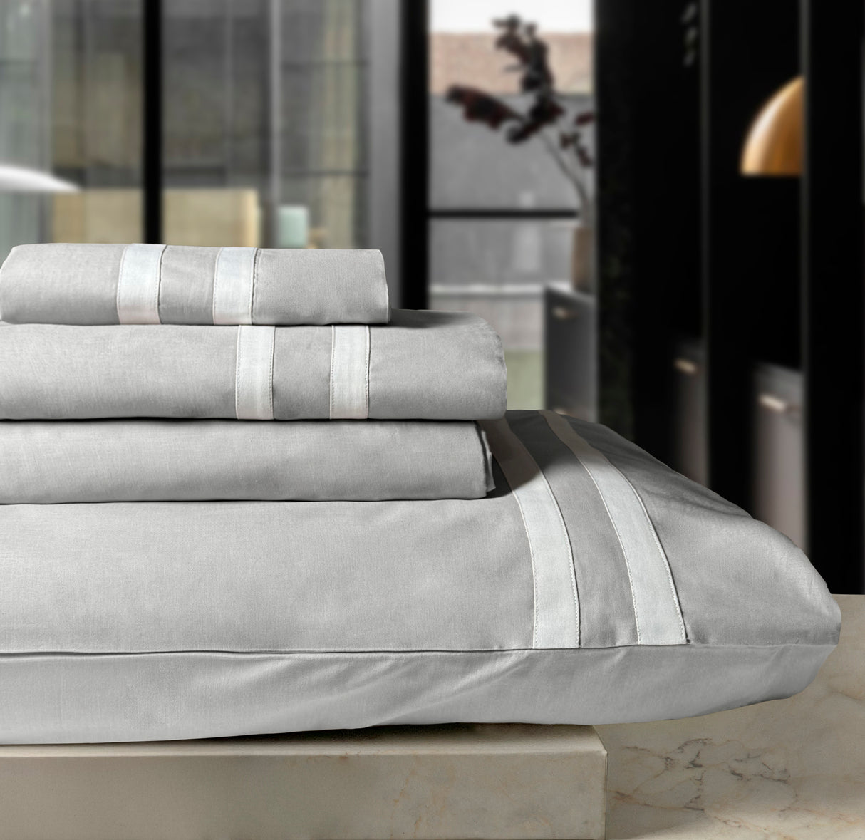 Completo Lenzuola in Puro Cotone - Bretagne