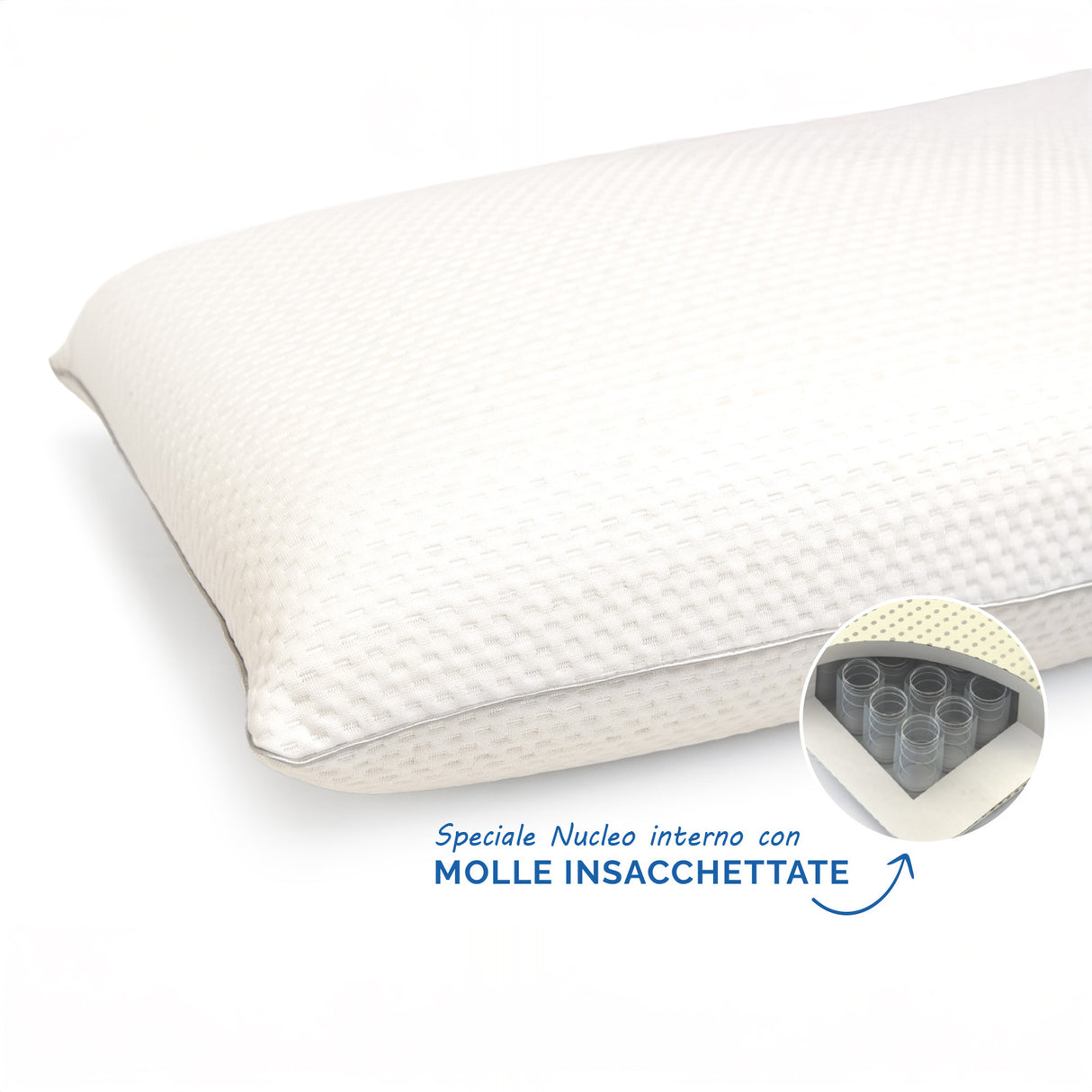 Guanciale Anallergico a Molle Insacchettate - Revolution