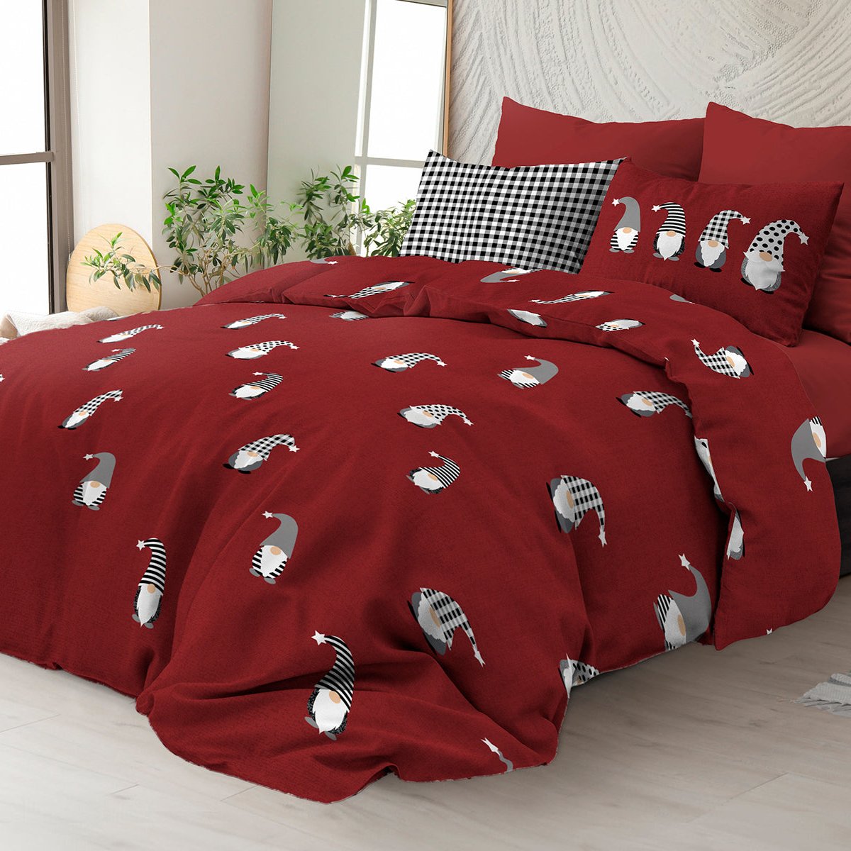 Parure Copripiumino in Puro Cotone con Stampa - Hobbit