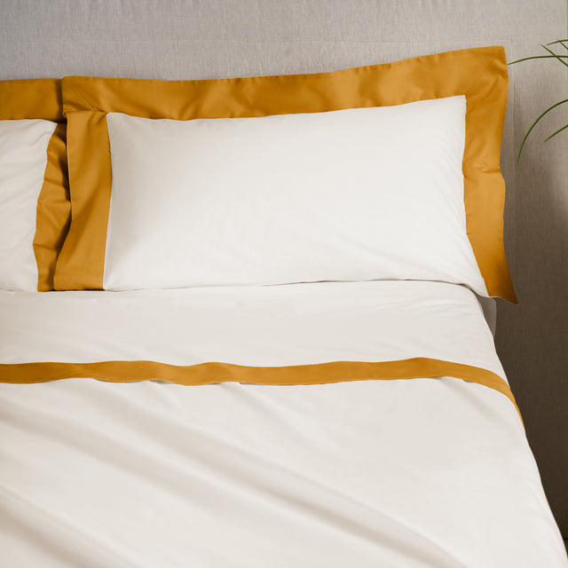 Completo Lenzuola con Bordo in Raso - Diamante