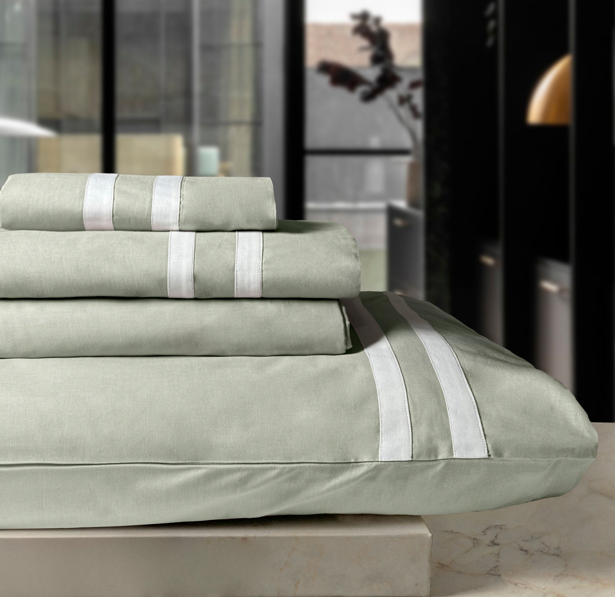 Completo Lenzuola in Puro Cotone - Bretagne