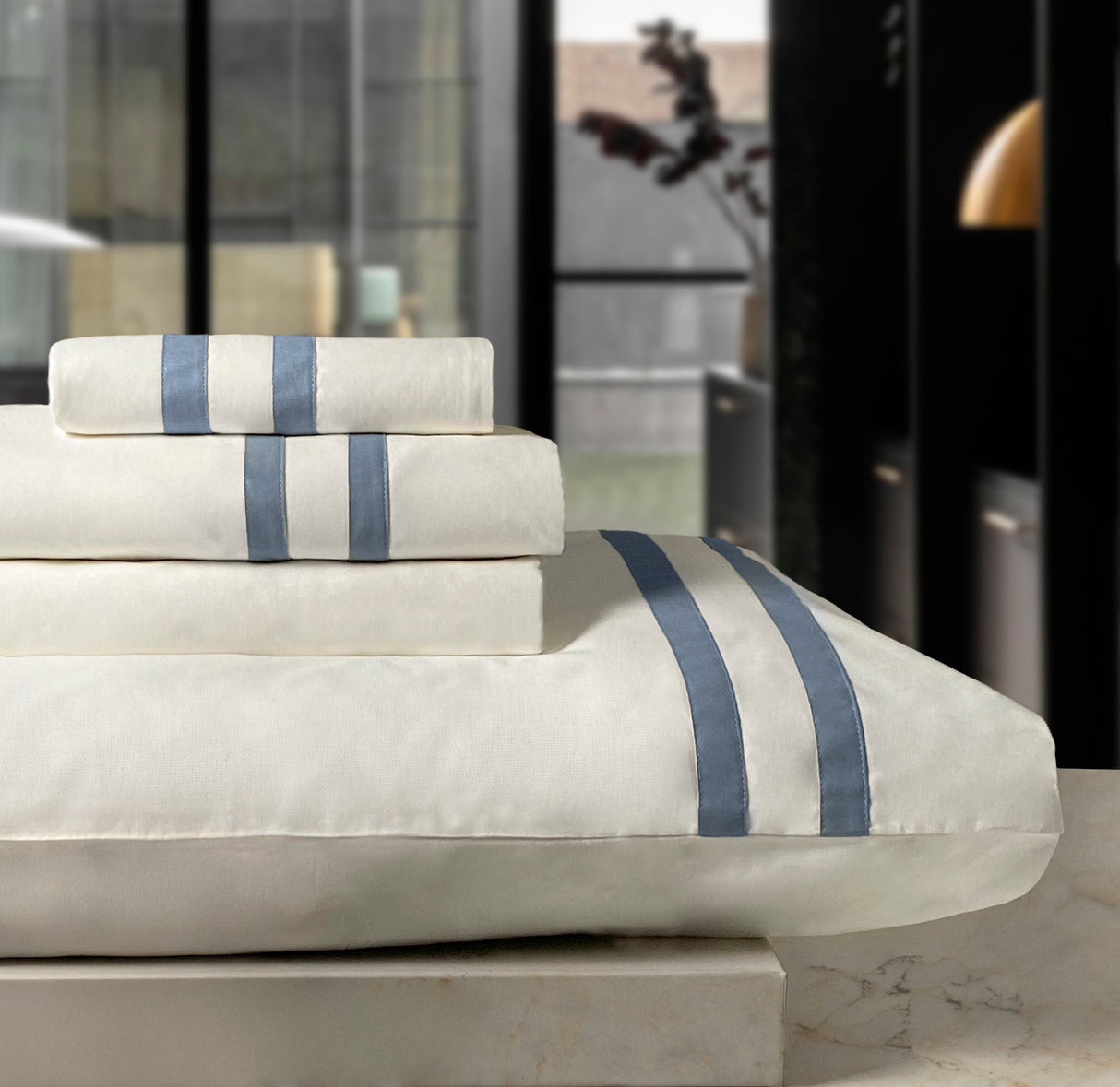 Completo Lenzuola in Puro Cotone - Bretagne