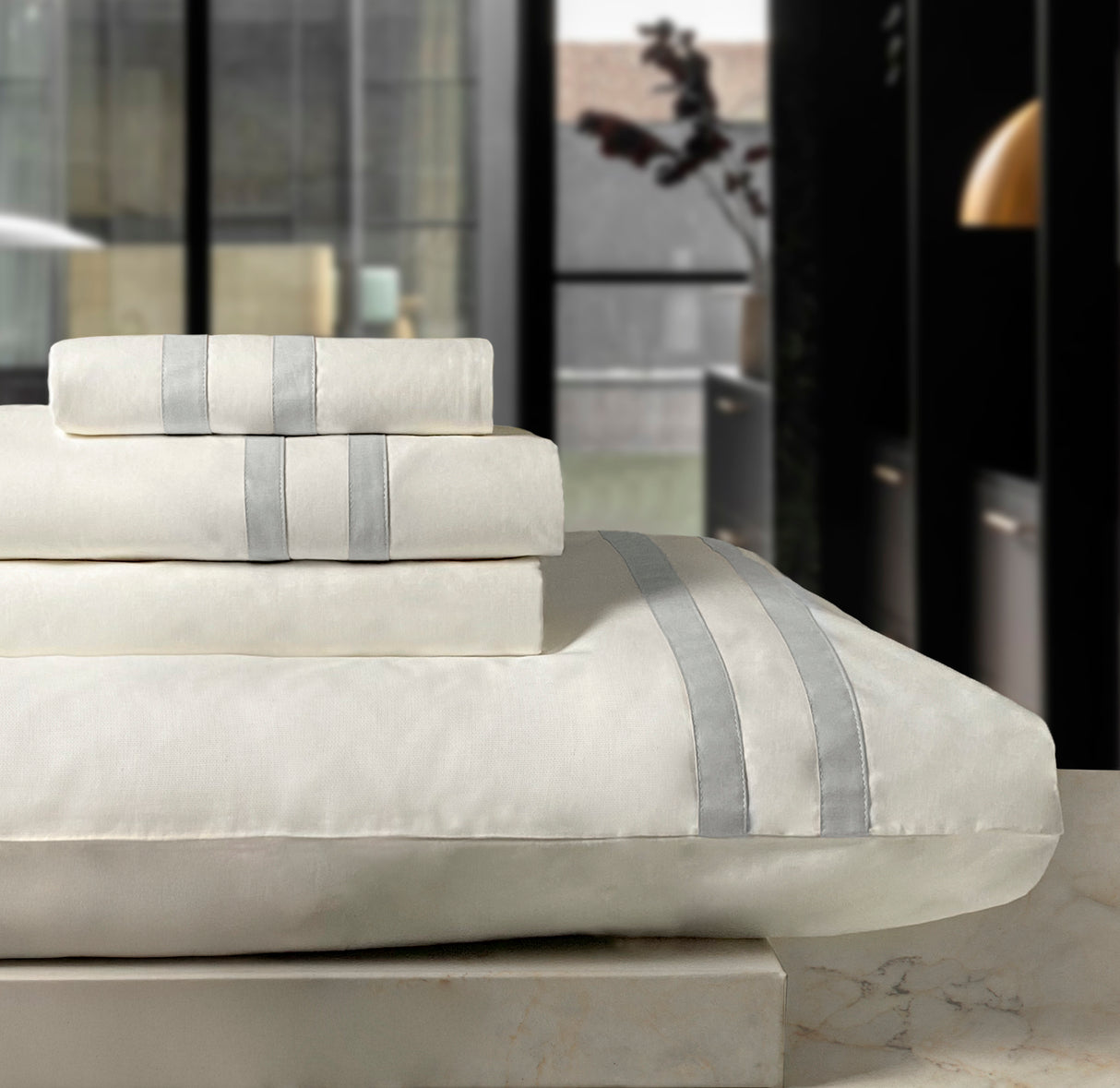 Completo Lenzuola in Puro Cotone - Bretagne