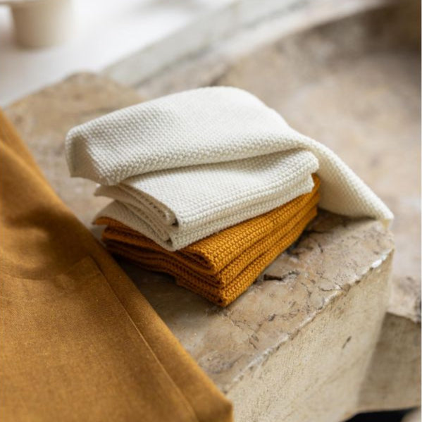 Set 3 Asciugamani in Cotone Riciclato - Izan