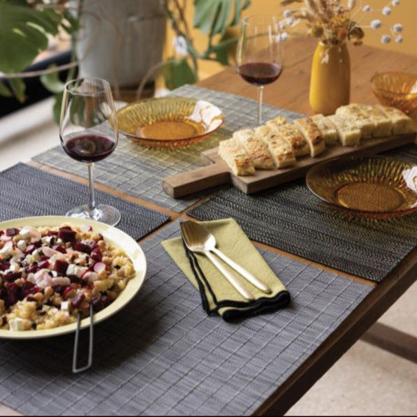 Americano in pvc e poliestere Intrecciato - Canna