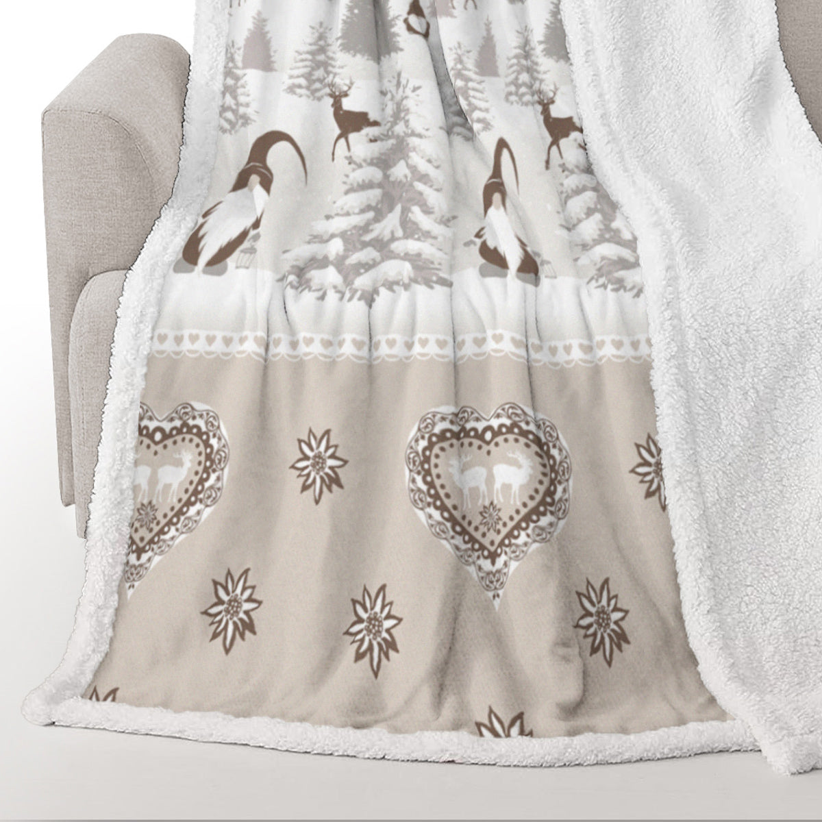 Plaid Morbidotto in MicroPile Fantasia - Fiaba