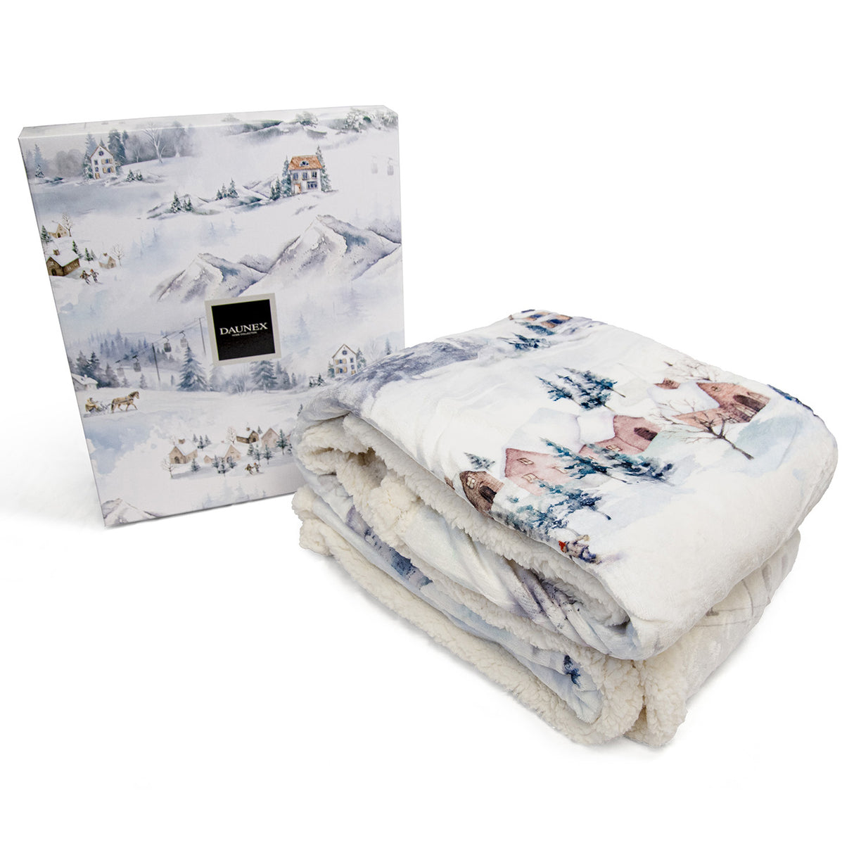 Plaid Morbidotto in MicroPile Fantasia - Norvegia