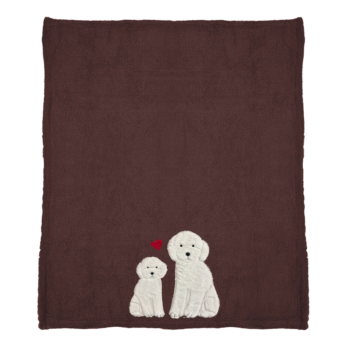 Plaid Morbidotto in MicroPile Fantasia - Cuor di Zampetta