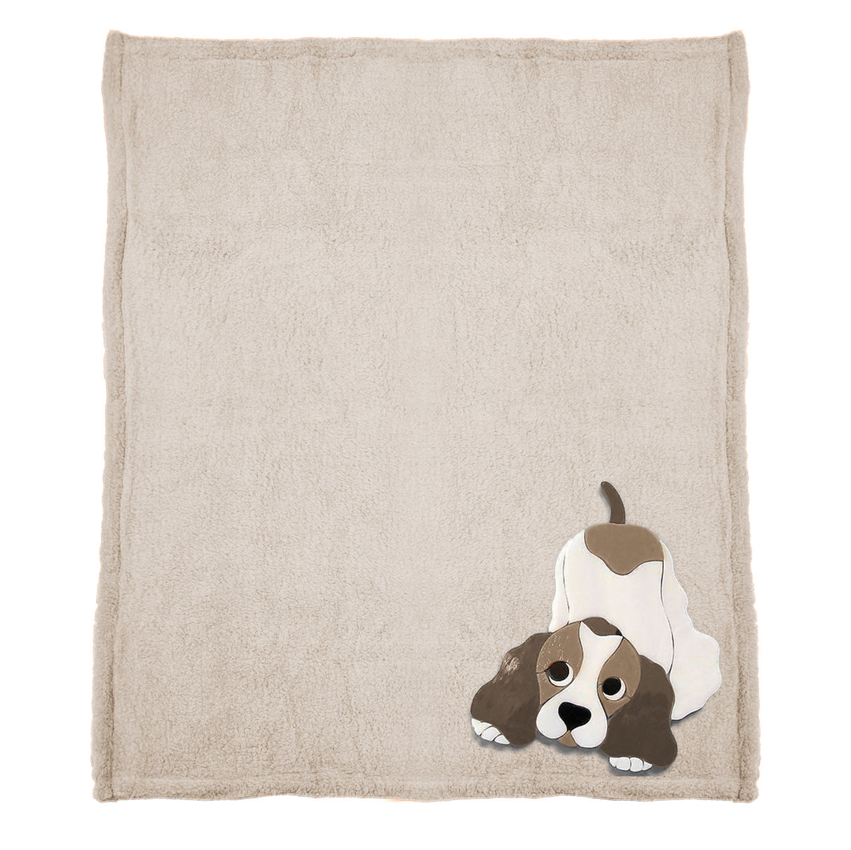 Plaid Morbidotto in MicroPile Fantasia - Muffin