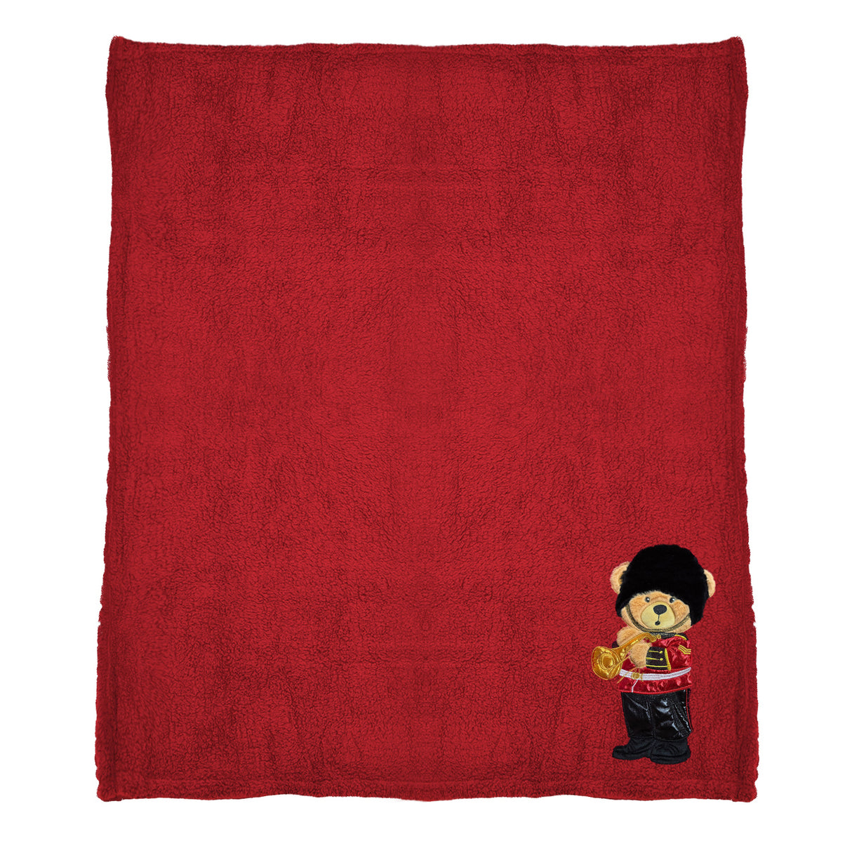 Plaid Morbidotto in MicroPile Fantasia - Royal Bear