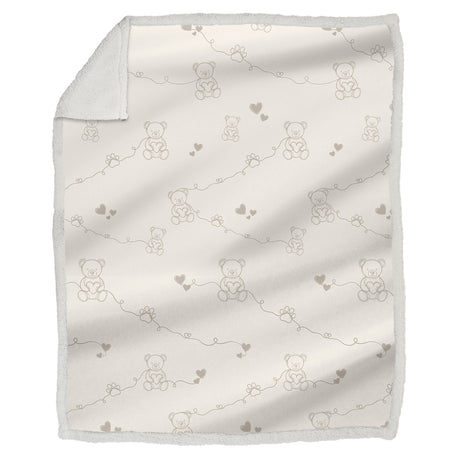 Plaid Baby in MicroPile Fantasia - Dreaming Bear