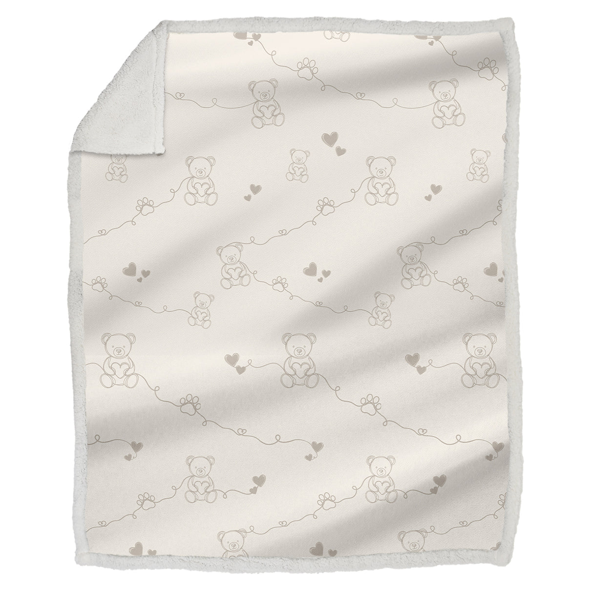 Plaid Baby in MicroPile Fantasia - Dreaming Bear