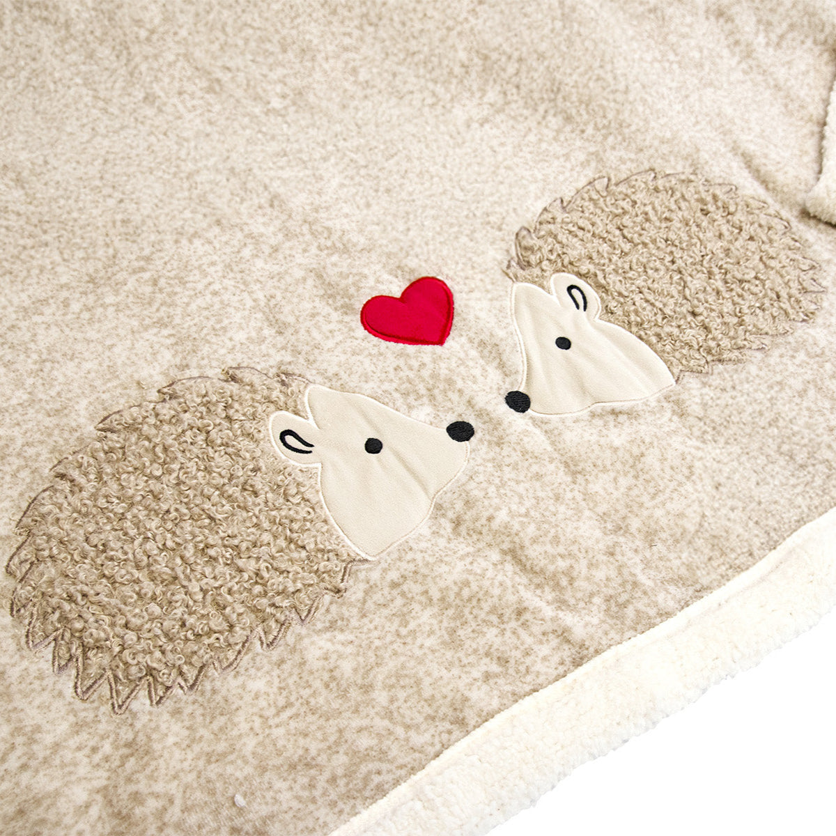 Plaid in MicroPile con Borsa Coordinata - Ricci Innamorati