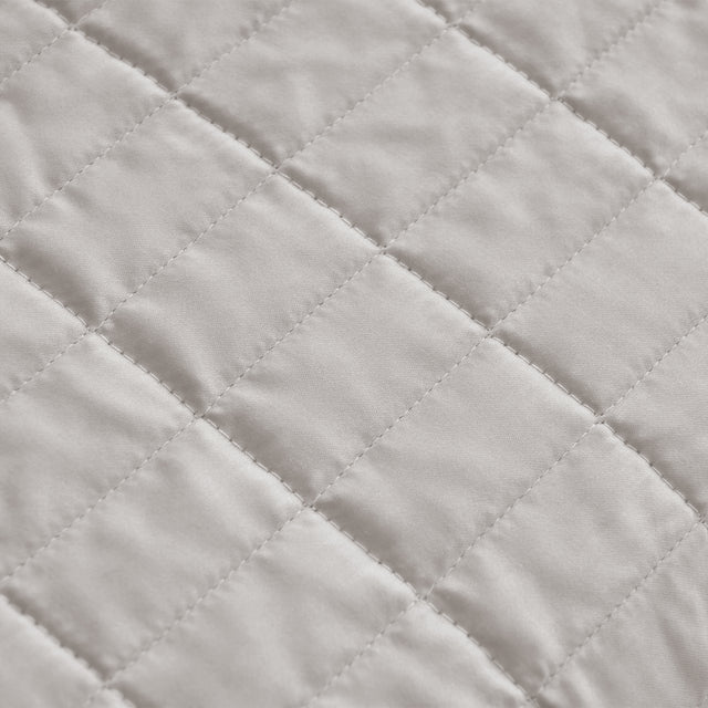 Trapuntino Leggero in Raso di Cotone - Smeraldo