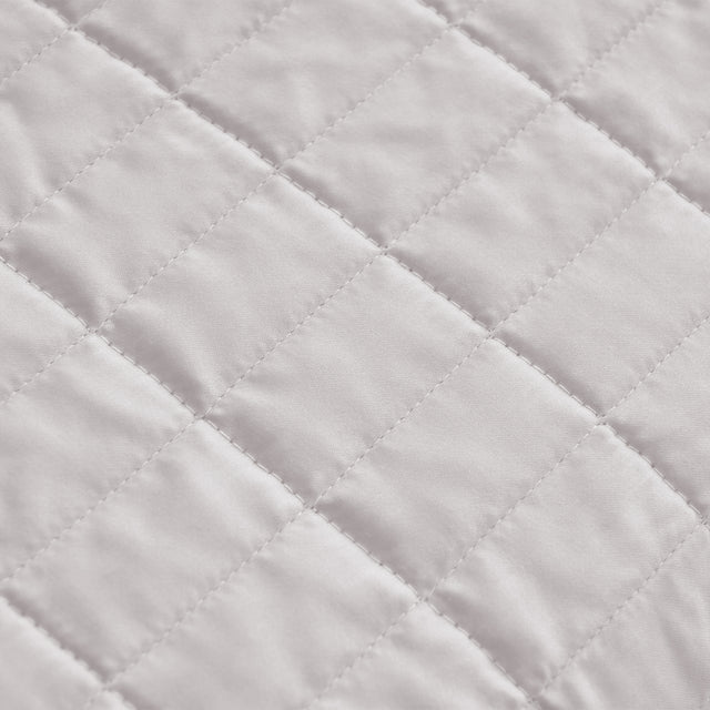 Trapuntino Leggero in Raso di Cotone - Smeraldo