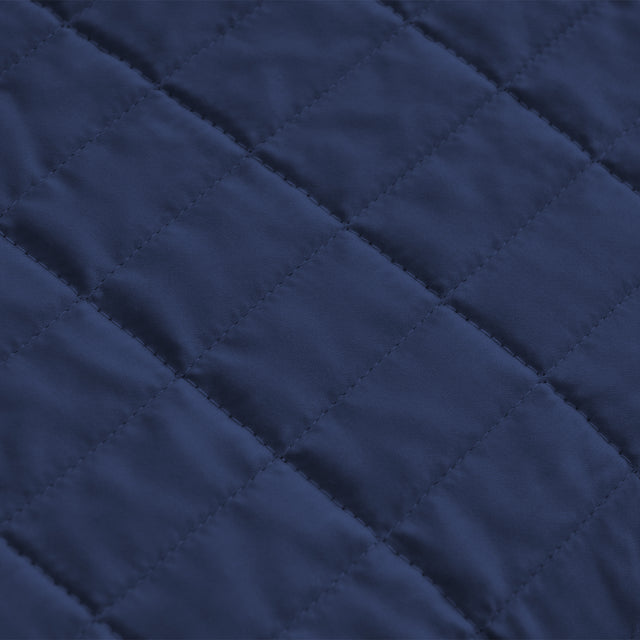 Trapuntino Leggero in Raso di Cotone - Smeraldo